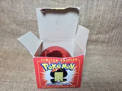 Pokemon CHARIZARD 23k Gold Plated Trading Card Vintage 1999 Burger King Red Box - Image 5