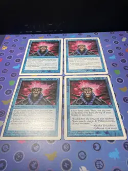 Mtg 4x Brainstorm Fifth Edition Magic The Gathering MTG Card MP Playset - Image 2