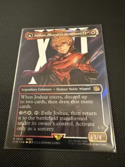 Joshua, Phoenix's Dominant (Borderless) (Surge Foil) Final Fantasy Foil - Image 1