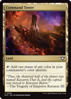 Command Tower #59 | NM | Edge of Eternities Commander EOC Magic MTG - Image 1