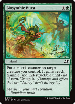 Biosynthic Burst #173 Near Mint NM EOE Edge of Eternities Magic MTG - Image 1