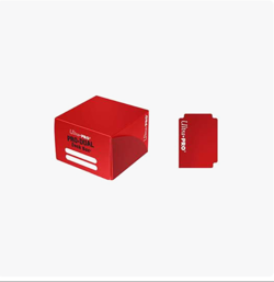 Ultra Pro Pro Deck Box Pro-Dual Deck Box - Red (180) NM - Image 1