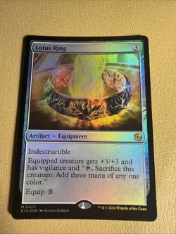 Near Mint x 1 Lotus Ring - Foil Outlaws of Thunder Junction: The Big Score - Image 2