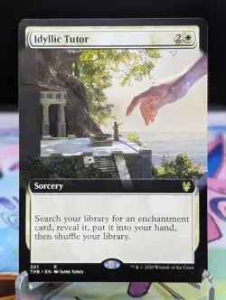 MTG Theros Beyond Death- Idyllic Tutor 301 Extended Art - Image 1