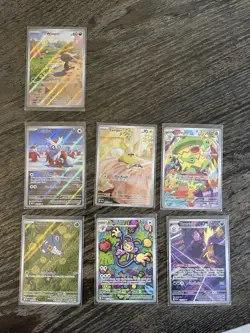 Pokemon TCG Illustration Rare Card Lot of 7 - Image 1