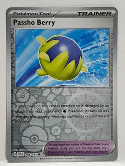 Passho Berry #184/191 Surging Sparks 2024 Reverse Holo Pokemon TCG - Image 1