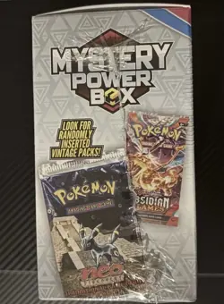 Pokemon TCG - 2025 Mystery Power Box - 5 Booster Packs - Chase Pack Seeded 1:10 - Image 3