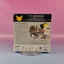 POKEMON CENTER CELEBRATIONS ELITE TRAINER BOX DISPLAY ENGLISH OVP SEALED - Image 2