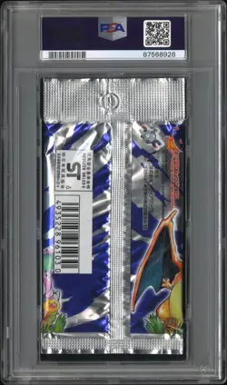 Pokemon 1996 Japanese Booster Pack 291 Vintage PSA 9 MINT Factory Sealed - Image 3