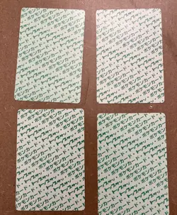 Pokemon Card Topsun Green Back 1995 Japanese Lot of 4 cards, Damaged Read Desc. - Image 2