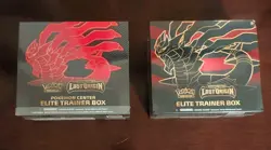 Pokemon Center Exclusive Lost Origin Elite Trainer Box Combo Set w/ProtectrCases - Image 2