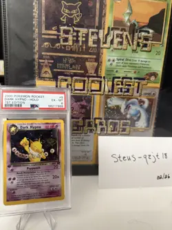 Dark Hypno 1st Edition Team Rocket #9 - PSA 6 - Pokemon - Image 1