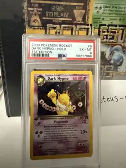 Dark Hypno 1st Edition Team Rocket #9 - PSA 6 - Pokemon - Image 2