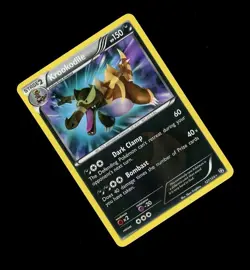 RARE 2012 Pokemon DRAGONS EXHAULTED KROOKODILE HOLO FOIL 127/124! LP SECRET RARE - Image 1