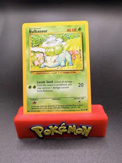 4TH PRINT BULBASAUR - 44/102 - Base Set - 4th Print - 1999-2000 - Pokemon NM - Image 1