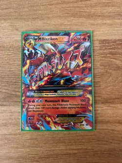 Pokemon TCG Mega-Blaziken EX XY XY86 Holo Promo BLACK STAR PROMO Pokemon TCG - Image 1