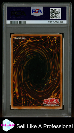 DARK MAGICIAN ASIAN-ENGLISH-1ST ED. YU-GI-OH! STARTER DECK: YUGI 2002 006 PSA 8 - Image 2