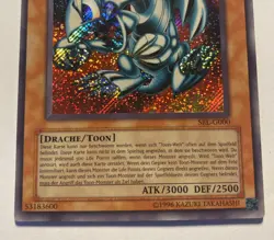 Yu-Gi-Oh! Blauaugiger Toon-Drache SRL-G000 Secret-Rare UL Ed. Deutsch Tip Top - Image 4