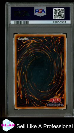 SILENT SWORDSMAN LV3 RDS-ULTIMATE RARE YU-GI-OH! JAP 2004 JP009 PSA 10 - Image 2