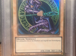 2020 YU-GI-OH ! MAXIMUM GOLD- 1ST EDITION - GERMAN Dark Magician - PSA 9 - TCG - Image 4