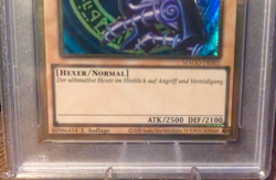 2020 YU-GI-OH ! MAXIMUM GOLD- 1ST EDITION - GERMAN Dark Magician - PSA 9 - TCG - Image 5