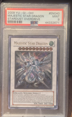 YU-GI-OH ! Majestic Star Dragon [Ultimate Rare]SOVR-EN040 Stardust Overdrive - Image 1