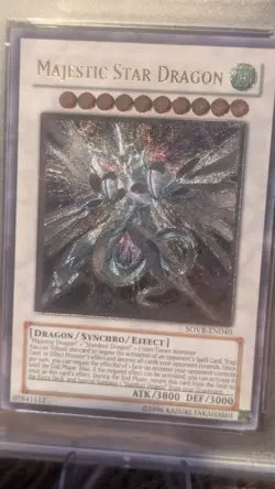 YU-GI-OH ! Majestic Star Dragon [Ultimate Rare]SOVR-EN040 Stardust Overdrive - Image 2