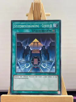 Stufenbeschrankung - Gebiet B AP07-DE010 Super Rare Deutsch EX YUGIOH - Image 1