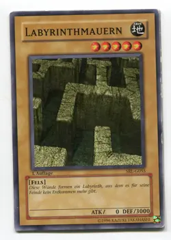 Yu-Gi-Oh! PLAYED/POOR Labyrinthmauern Common - Image 1