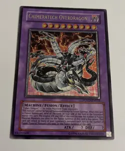 Chimeratech Overdragon Ultimate Rare POTD - EN034 Front NM Back LP EURO - Image 2