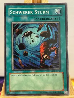 Schwerer Sturm MRD-G142 Super Rare Deutsch VG YUGIOH - Image 1