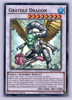 Graydle Dragon - DOCS-EN048 - Super Rare - 1st Edition Yugioh - Image 1