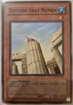 YuGiOh Testudo erat Numen TSHD-EN032 - Image 1