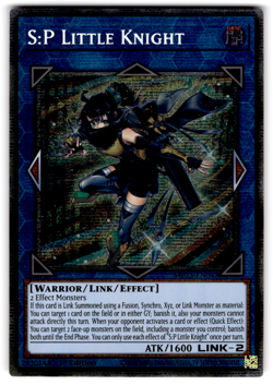 YUGIOH S:P LITTLE KNIGHT STARLIGHT RARE 1ST EDITION NM MP25-EN047 - Image 1