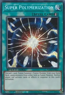 Yugioh 2023 Duelists of Shadows SGX3 Speed Duel Secret Rare 1st Edition MINT - Image 3
