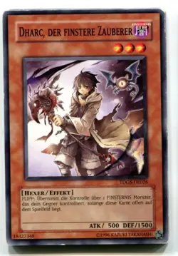 Yu-Gi-Oh! PLAYED/POOR Dharc der finstere Zauberer Common - Image 1