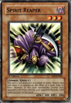 Spirit Reaper - 1st Edition SD2-EN006 - HP - YuGiOh - Image 1