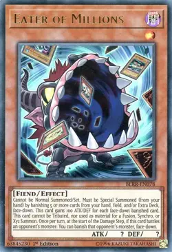 Eater of Millions - BLRR-EN078 - Ultra Rare - 1st Edition - Yugioh - Image 1