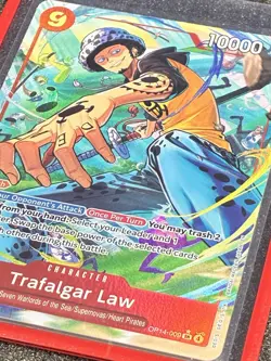 Trafalgar Law - OP14-009 (Alternate Art) OP14-009 The Azure Sea's Seven Foil - Image 2