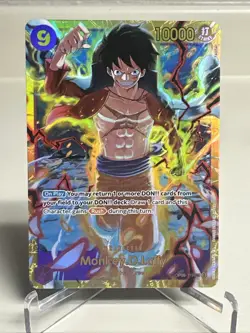 One Piece CCG Monkey D Luffy OP09-119 SP Wanted Emperors in the New World - Image 1