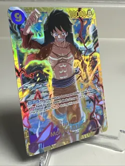 One Piece CCG Monkey D Luffy OP09-119 SP Wanted Emperors in the New World - Image 2