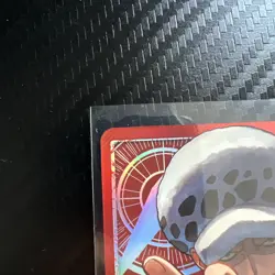 Trafalgar Law Alternate Art Leader Red One Piece TCG OP14-001 Azure Sea's Seven - Image 3