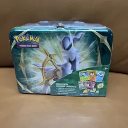 Pokemon 2022 Spring ARCEUS COLLECTORS CHEST LUNCH BOX FACTORY SEALED NEW - Image 1