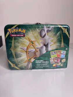 Pokemon 2022 Spring ARCEUS COLLECTORS CHEST LUNCH BOX FACTORY SEALED NEW - Image 1