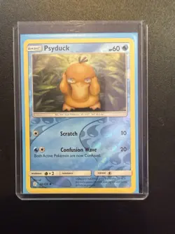 Pokemon TCG Psyduck Rare Reverse Holo Card 40/236 Cosmic Eclipse - Image 4