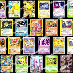 Pokemon TCG Cards WOTC BASE SET ULTRA RARE JAPANESE SWIRL 🌀 EX LVX GX V 151 PSA - Image 1