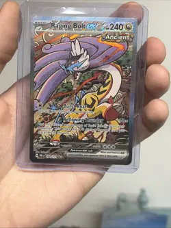 Raging Bolt EX Sir 166/131 Prismatic Evolutions Special Illustration Rare - Image 1