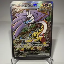 Pokemon Prismatic Evolutions Raging Bolt ex Special Illustration Rare • 166/131 - Image 1