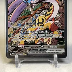 Pokemon Raging Bolt Ex 166/131 Special Illustration Rare Prismatic Evolutions NM - Image 3