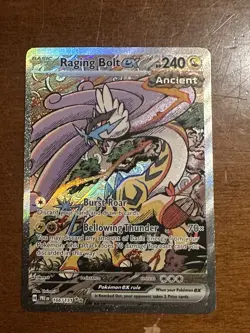 Pokemon TCG Raging Bolt EX 166/131 Sir Prismatic Evolutions NM/M Condition - Image 1